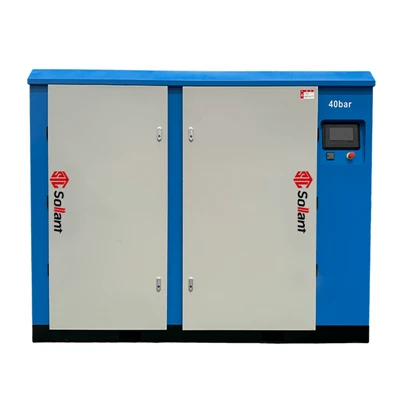 Máy nén khí trục vít-không dầu